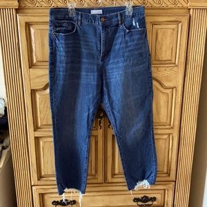 Loft High-waist, straight crop (Size 31/12)